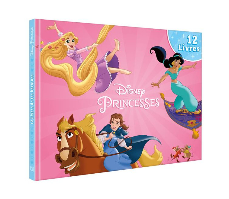 DISNEY PRINCESSES - COFFRET - 12 LIVRES DE TES HEROINES - XXX - HACHETTE