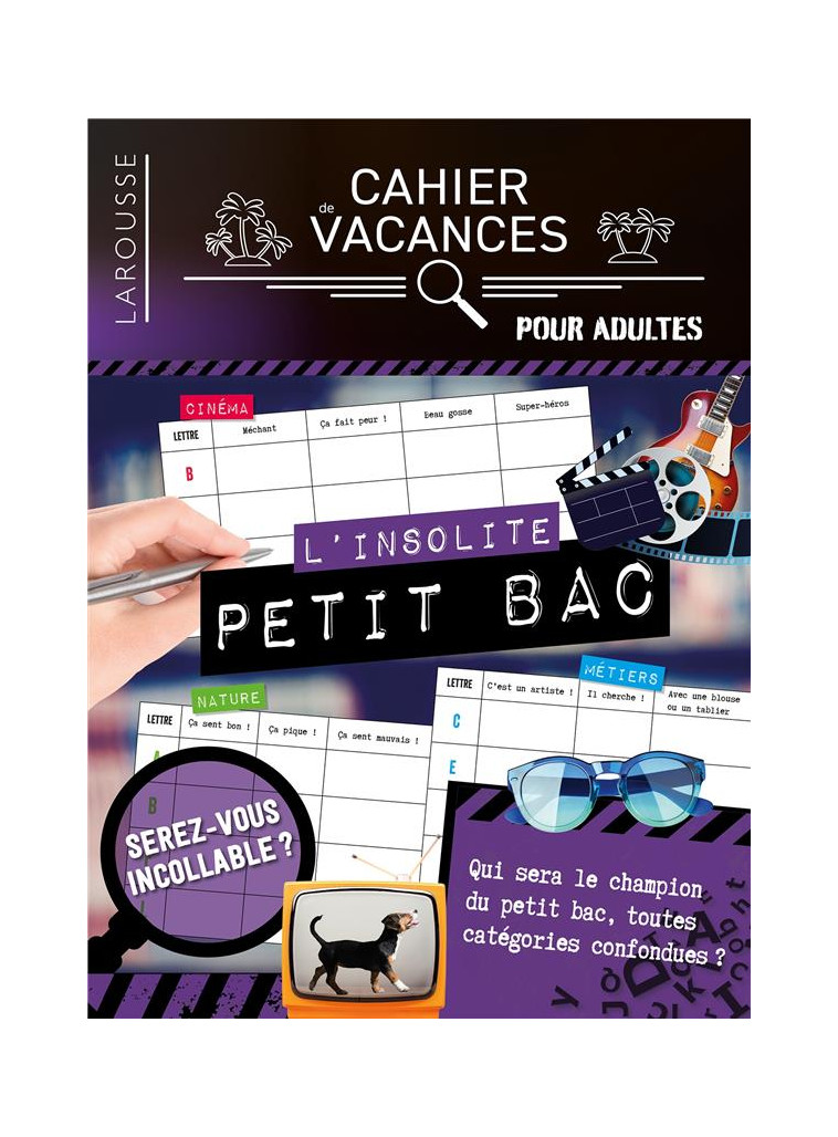 CAHIER DE VACANCES (ADULTES) PETIT BAC - COLLECTIF - NC