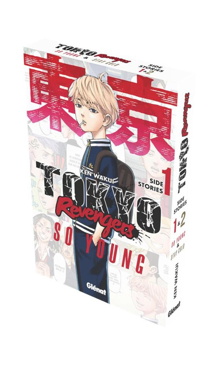 TOKYO REVENGERS - SIDE STORIES COFFRET (TOMES 01 ET 02) - WAKUI KEN - GLENAT