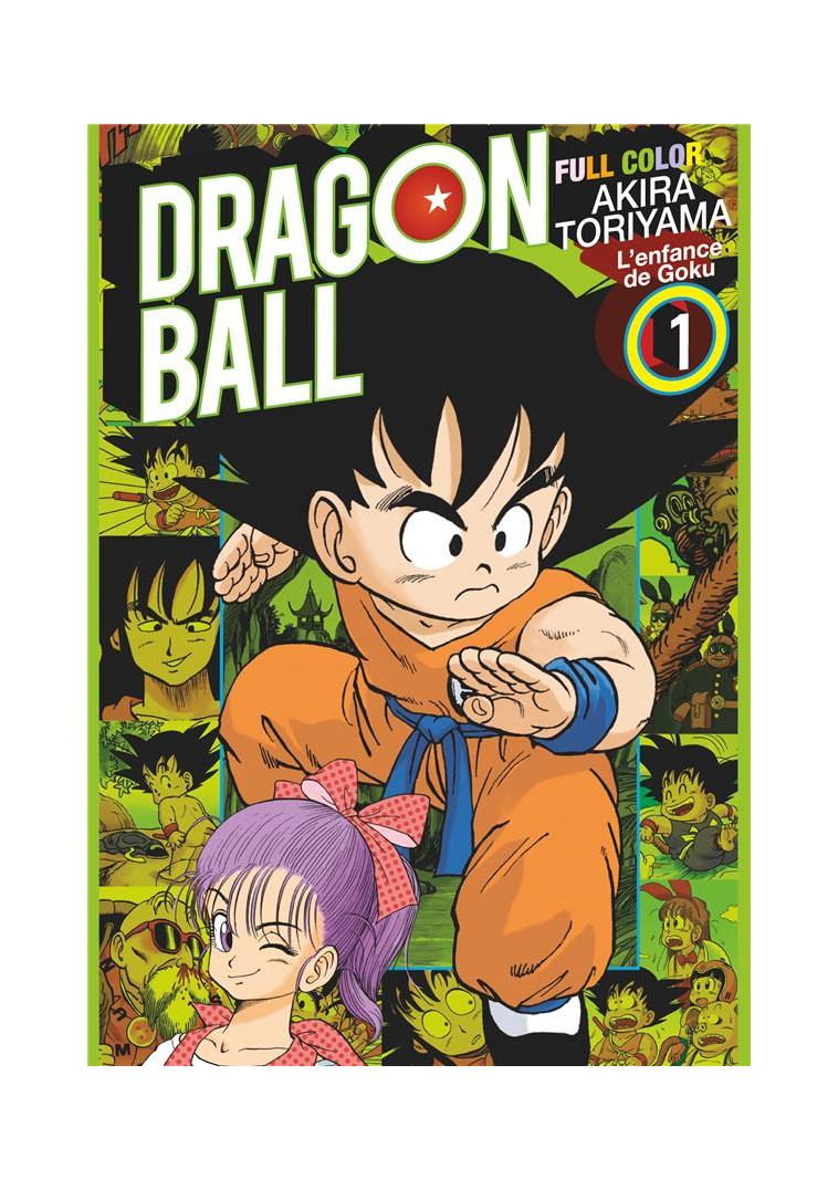 DRAGON BALL - FULL COLOR - L-ENFANCE DE GOKU - TOME 01 - TORIYAMA AKIRA - GLENAT