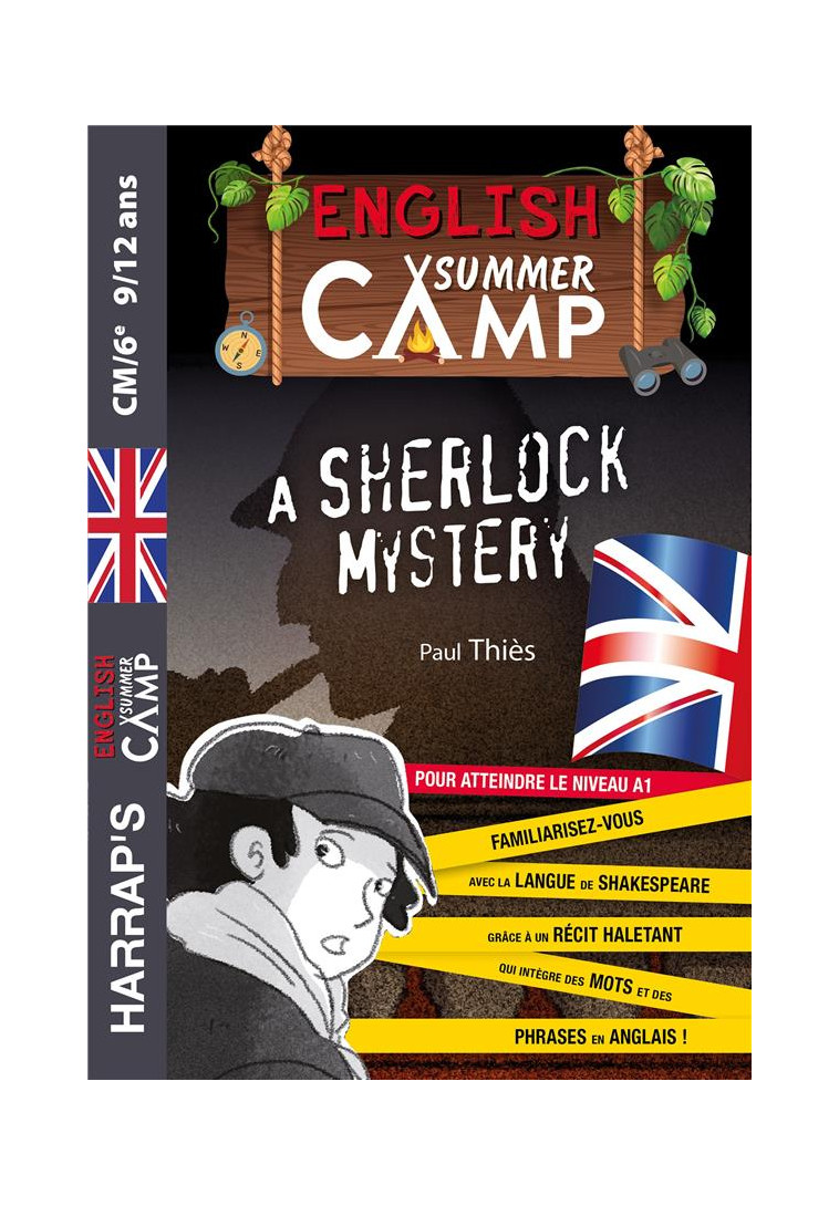 ENGLISH SUMMER CAMP - A SHERLOCK MYSTERY - CM/6E - COLLECTIF - LAROUSSE