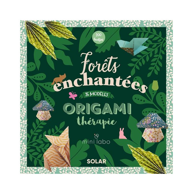 ORIGAMITHERAPIE FORETS ENCHANTEES - MINI LABO - NC