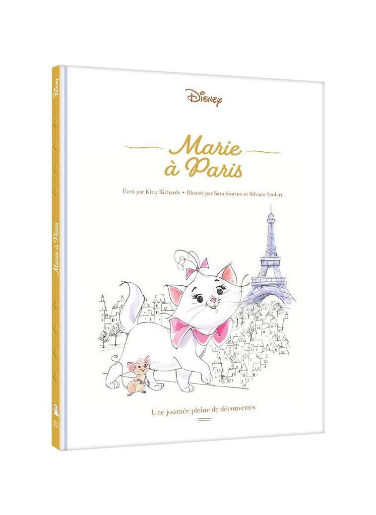 LES ARISTOCHATS - MARIE A PARIS - UNE JOURNEE PLEINE DE DECOUVERTES - DISNEY - XXX - HACHETTE