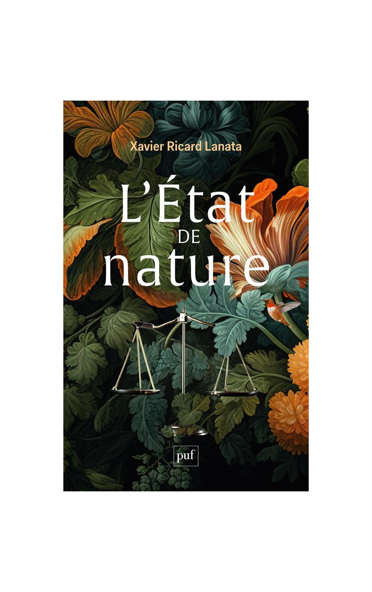 L-ETAT DE NATURE - RICARD LANATA XAVIER - PUF