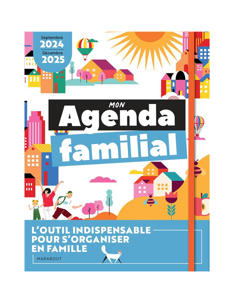 AGENDA FAMILIAL - SEPTEMBRE 2024-DECEMBRE 2025 - XXX - NC