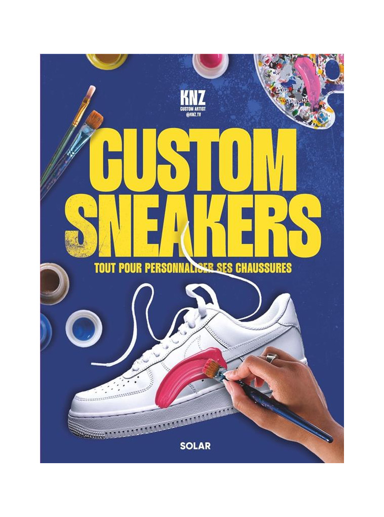 CUSTOM SNEAKERS - TRASFI KENZA - SOLAR