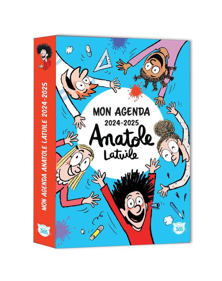 MON AGENDA SCOLAIRE 2024-2025 ANATOLE LATUILE - XXX - NC