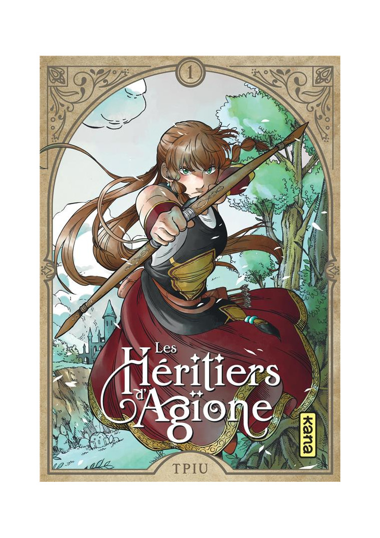 LES HERITIERS D-AGIONE - TOME 1 - TPIU - DARGAUD