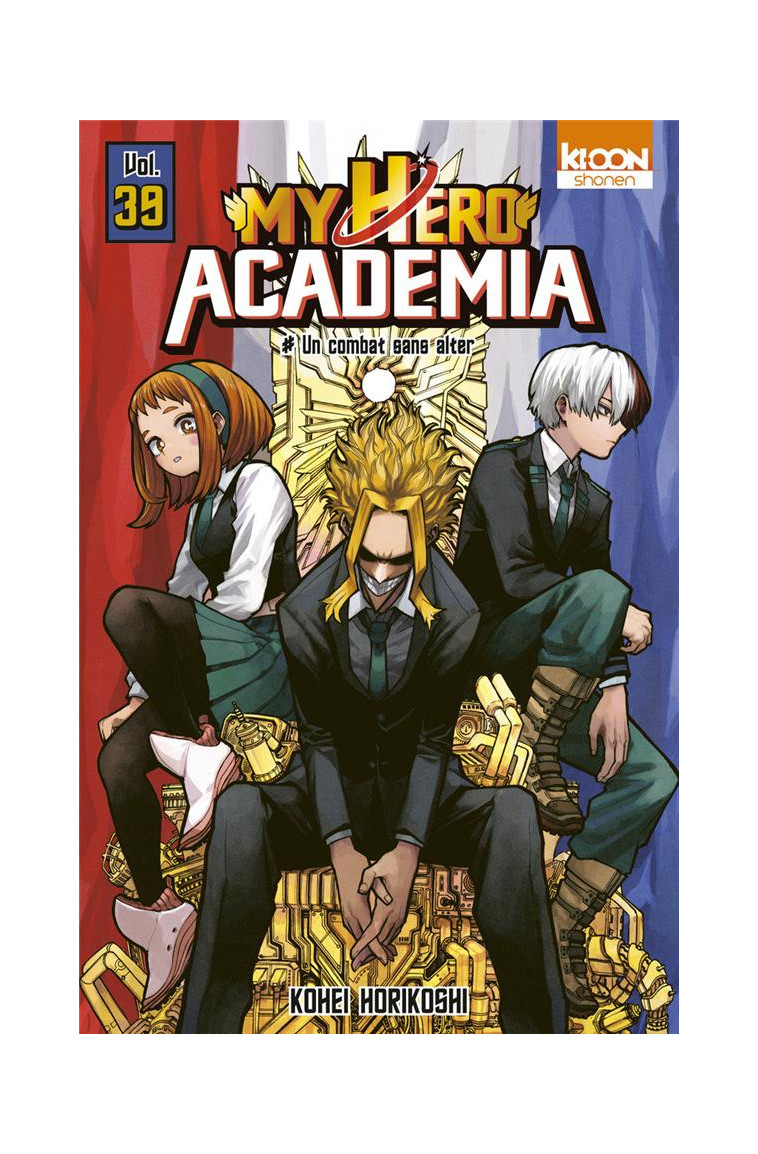 MY HERO ACADEMIA T39 - HORIKOSHI KOHEI - KI-OON