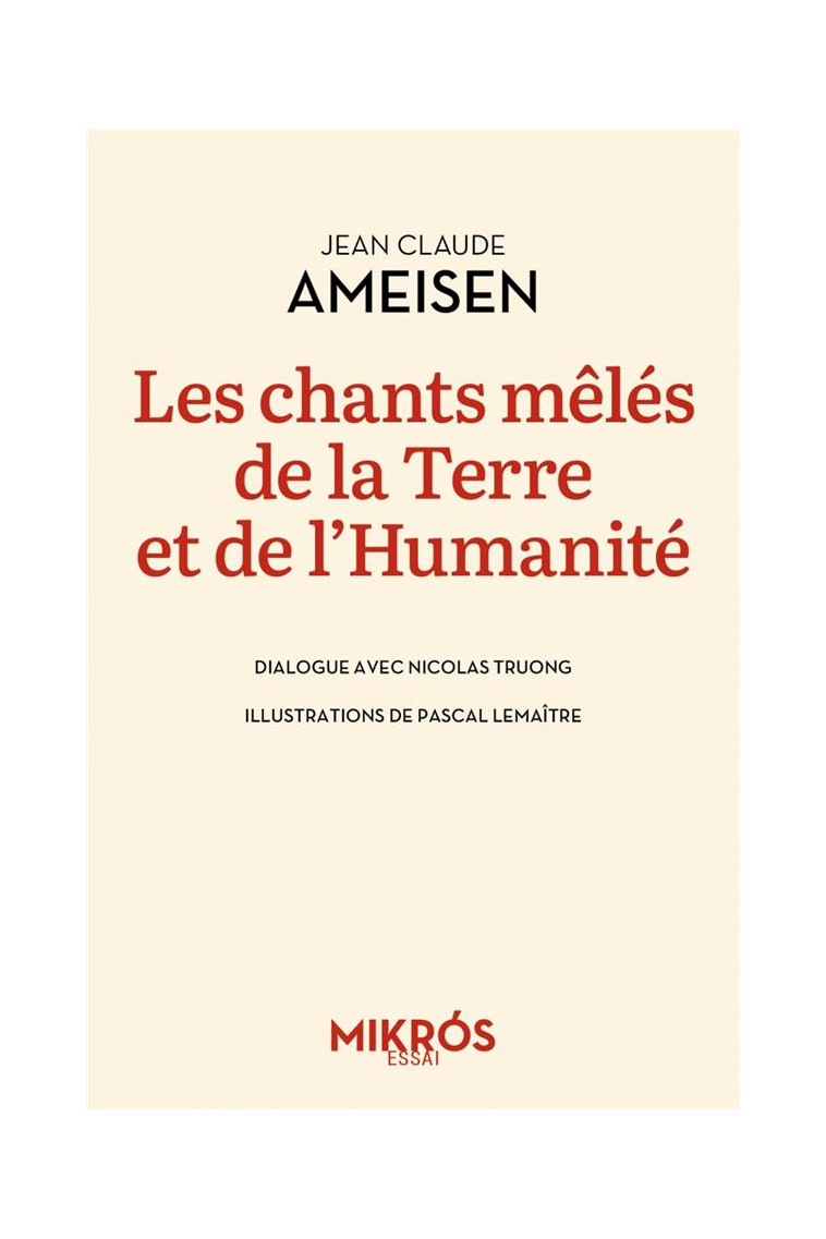 LES CHANTS MELES DE LA TERRE ET DE L-HUMANITE - AMEISEN/TRUONG - AUBE NOUVELLE