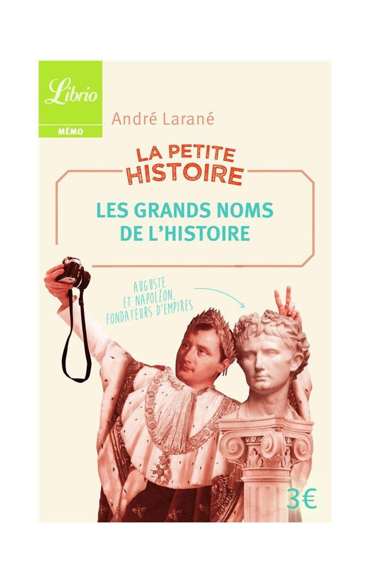 LA PETITE HISTOIRE : LES GRANDS NOMS DE L-HISTOIRE - 100 PERSONNALITES HISTORIQUES - LARANE ANDRE - Librio