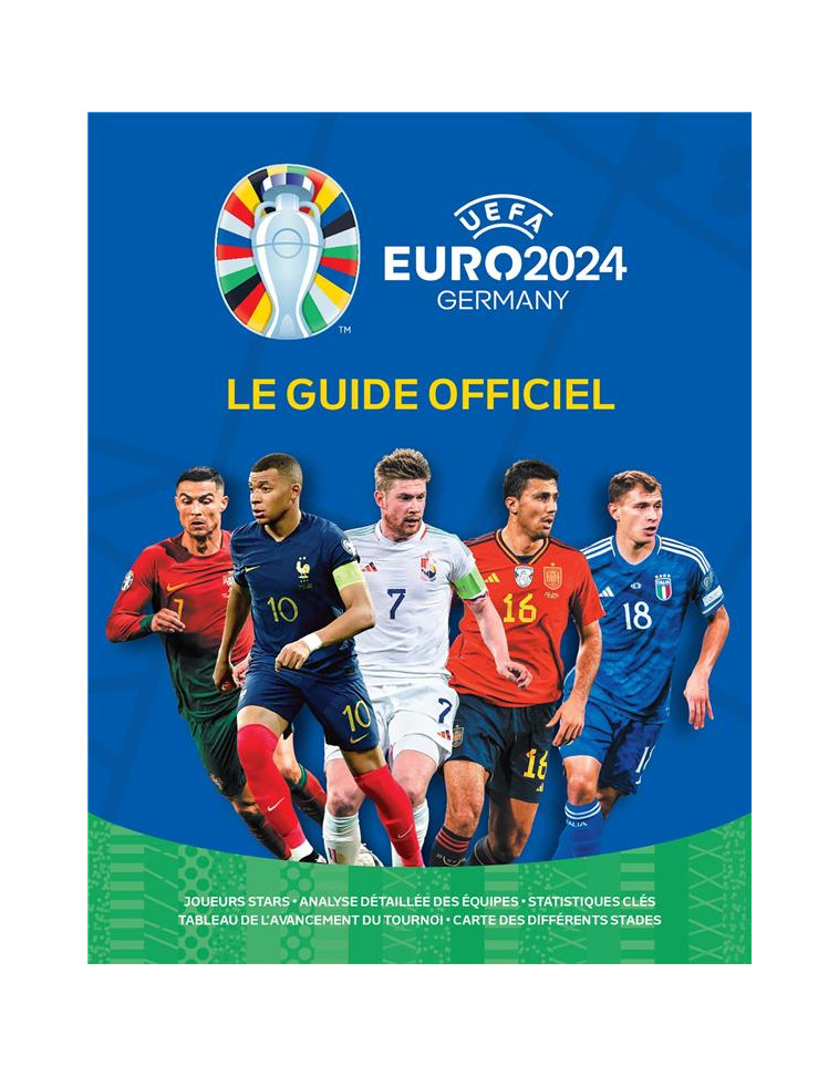 LE GUIDE OFFICIEL DE L-EURO 2024 - UEFA - MARABOUT