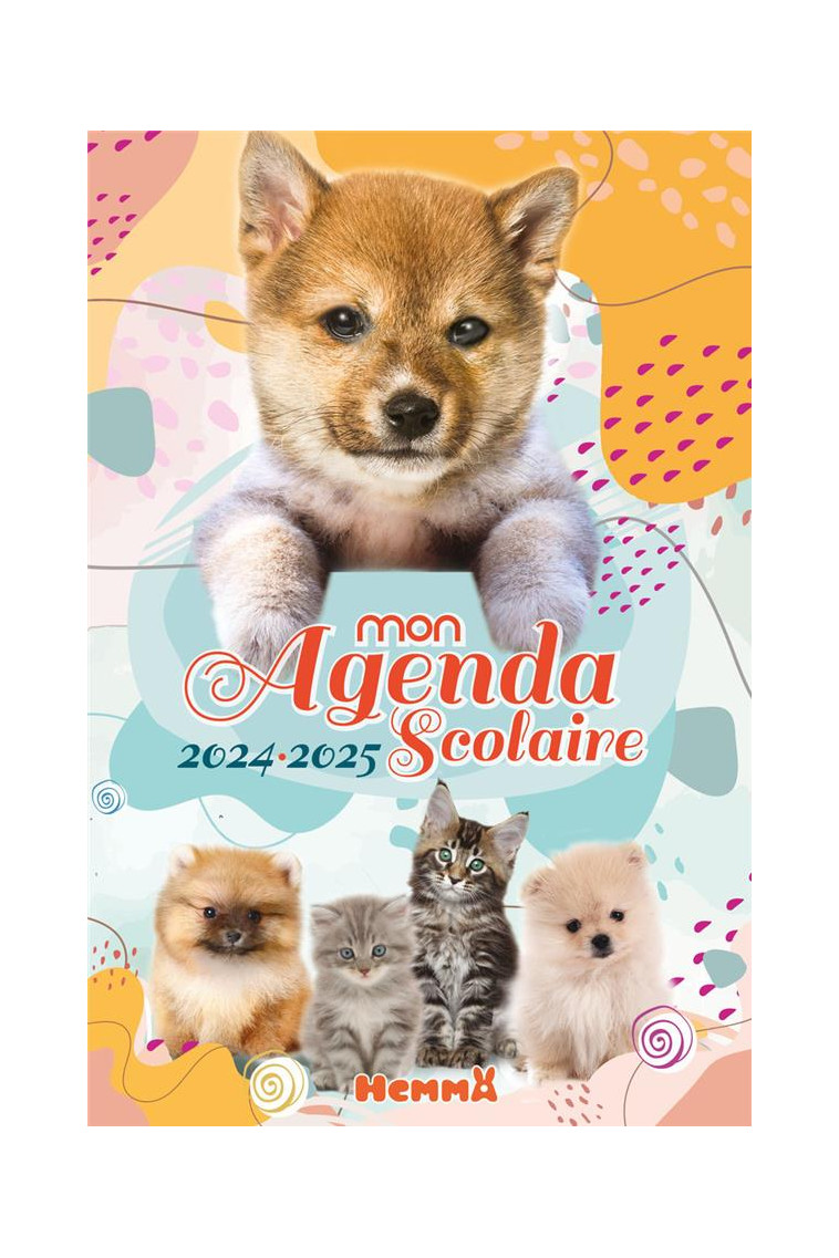 MON AGENDA SCOLAIRE 2024-2025 (BEBES ANIMAUX) - COLLECTIF - NC