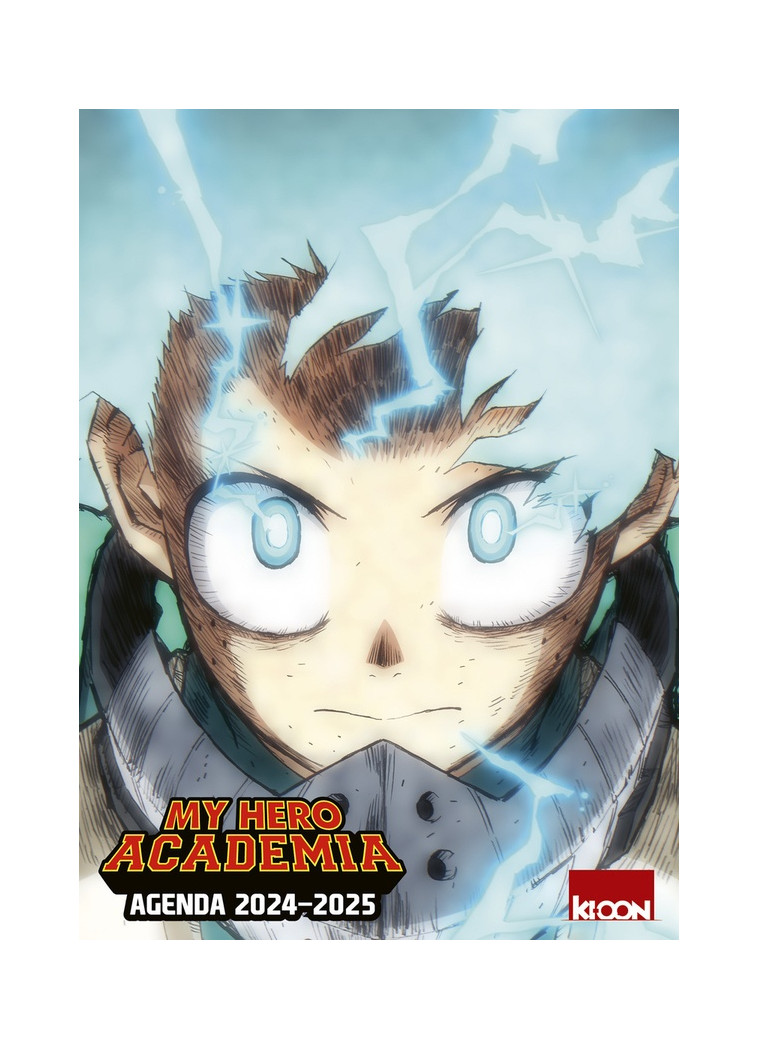 AGENDA MY HERO ACADEMIA 2024-2025 - HORIKOSHI KOHEI - NC