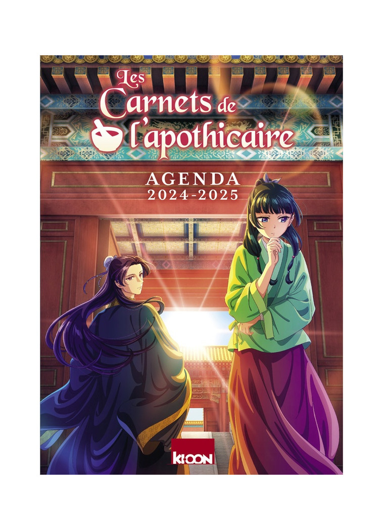 AGENDA LES CARNETS DE L-APOTHICAIRE 2024-2025 - HYUUGA/NANAO - NC