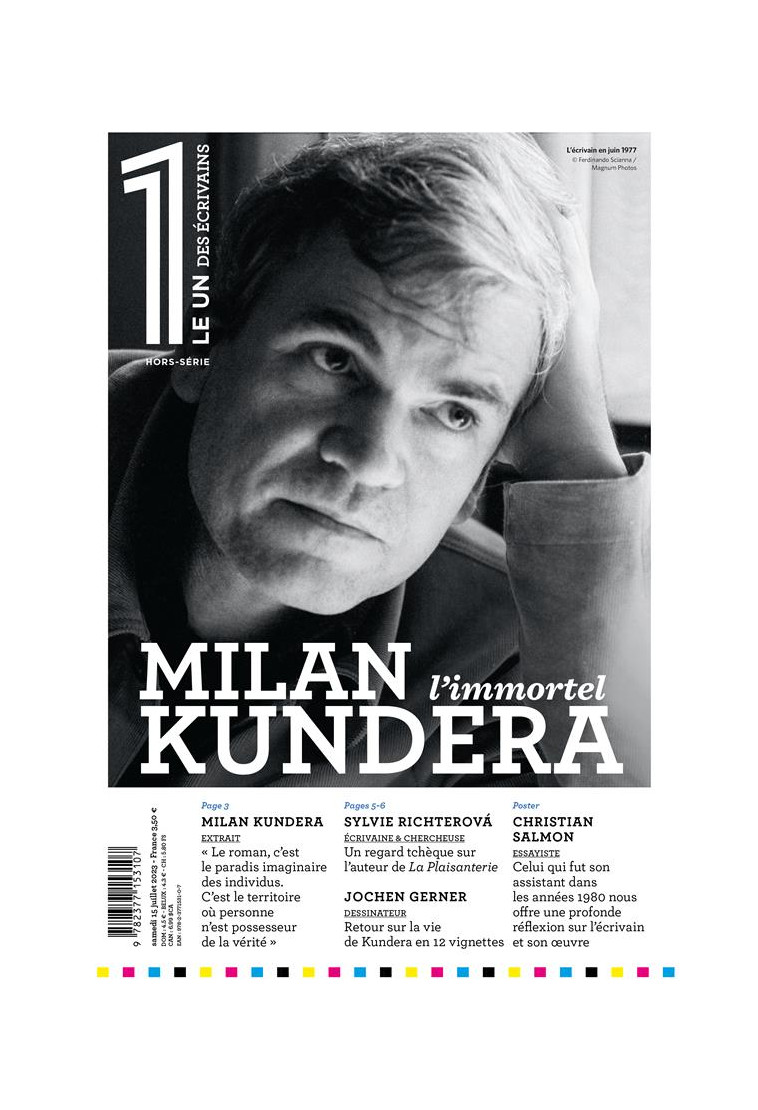 LE 1 HORS-SERIE - MILAN KUNDERA - FOTTORINO/SALMON - NC