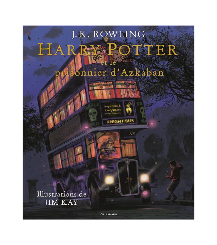 HARRY POTTER - III - HARRY POTTER ET LE PRISONNIER D-AZKABAN - ROWLING/KAY - Gallimard-Jeunesse