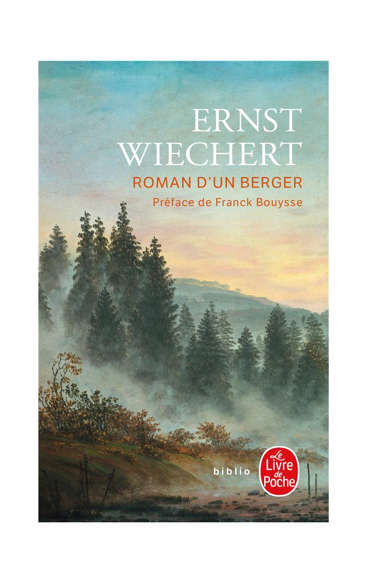 ROMAN D-UN BERGER - WIECHERT ERNST - LGF/Livre de Poche