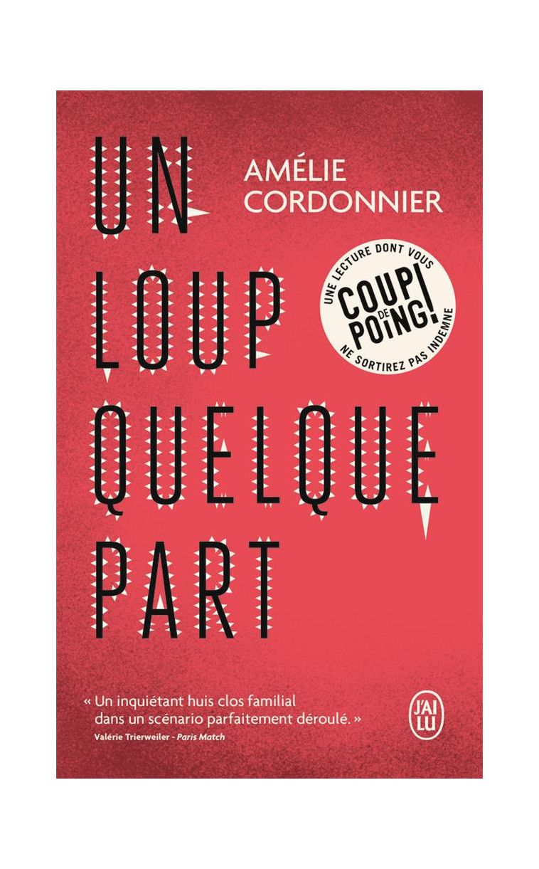 UN LOUP QUELQUE PART - CORDONNIER AMELIE - J'AI LU