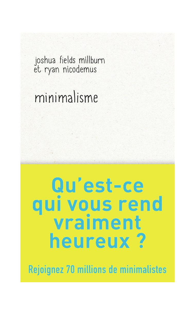 MINIMALISME - NICODEMUS - J'AI LU