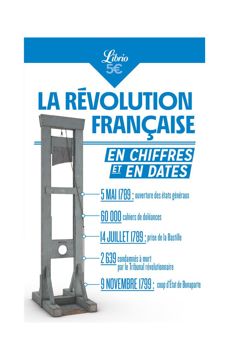 LA REVOLUTION FRANCAISE EN CHIFFRES ET EN DATES - PRADAL DIANE - J'AI LU