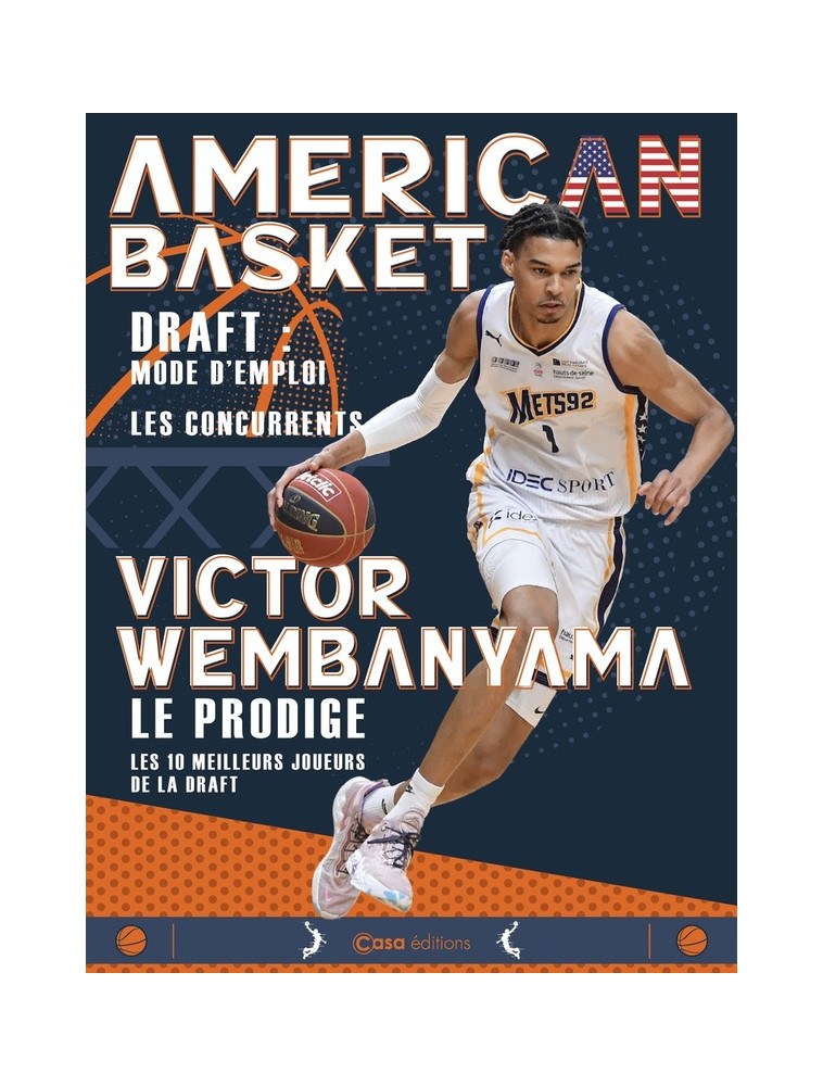 VICTOR WEMBANYAMA - AMERICAN BASKET - COLLECTIF - CASA