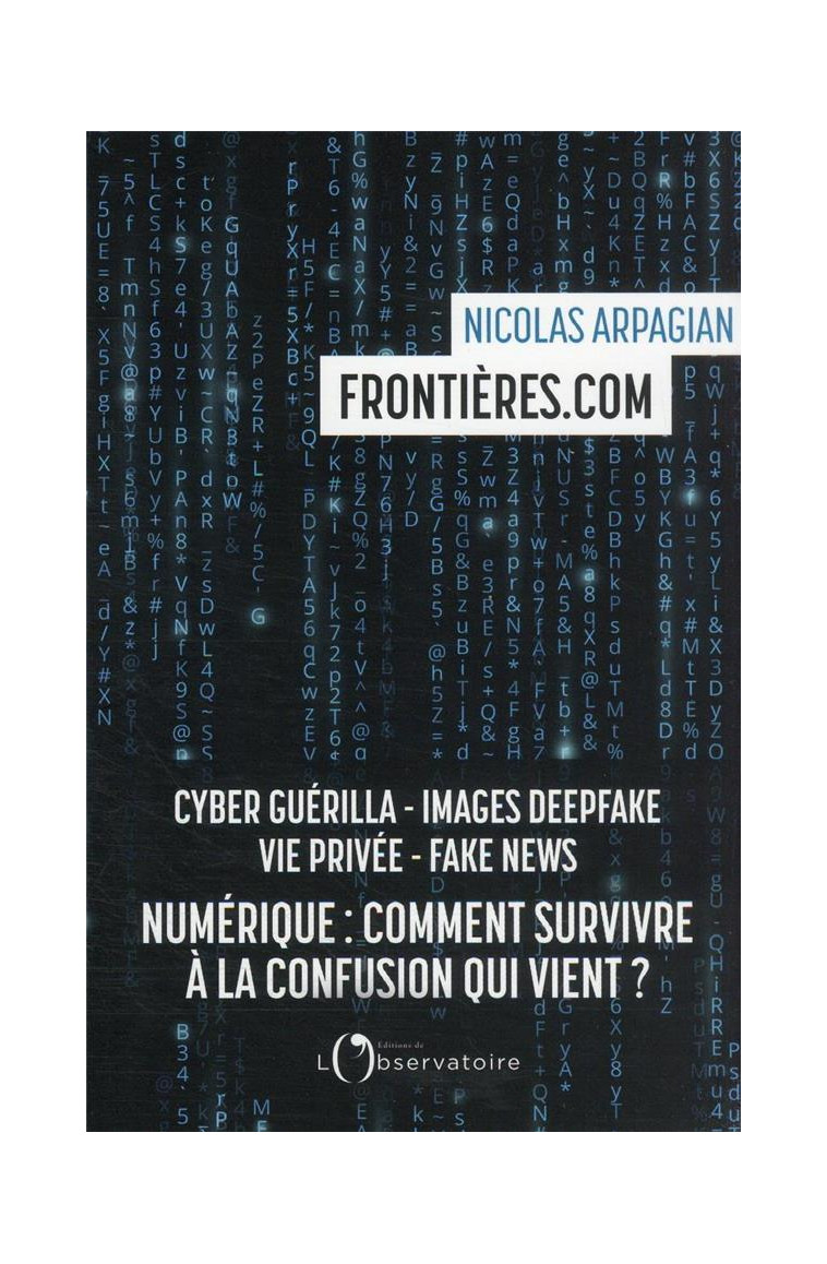 FRONTIERES.COM - ARPAGIAN NICOLAS - L'OBSERVATOIRE