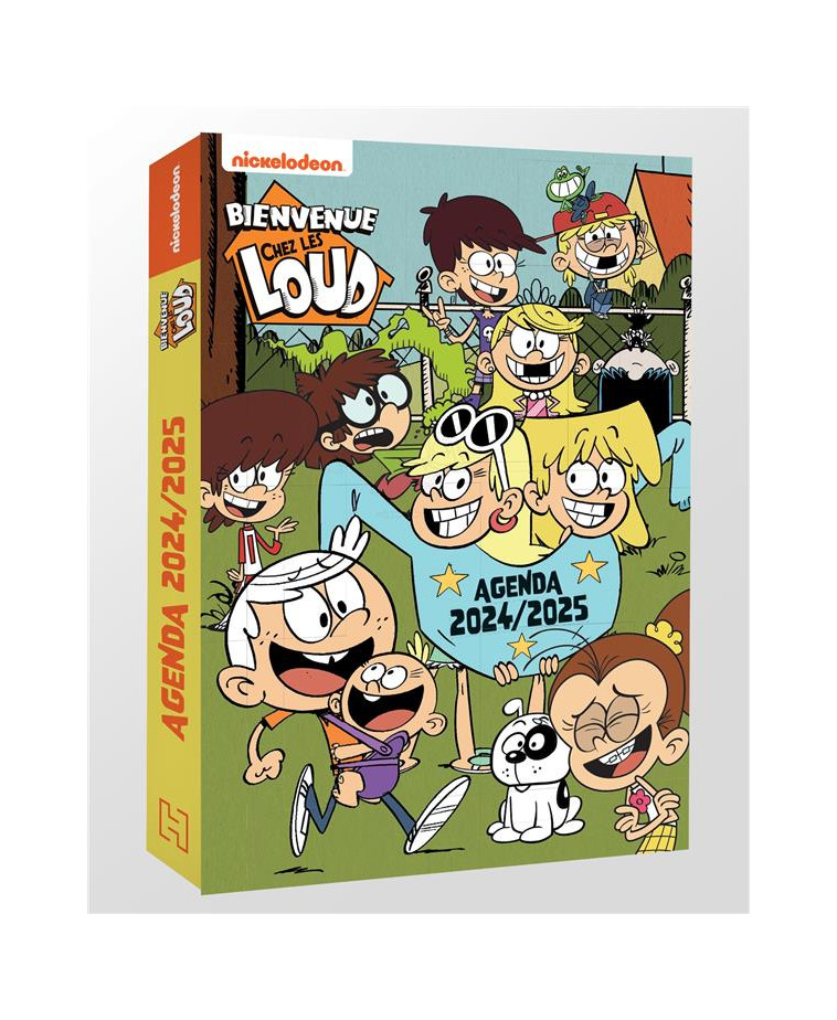 BIENVENUE CHEZ LES LOUD - AGENDA 2024/2025 - NICKELODEON - NC