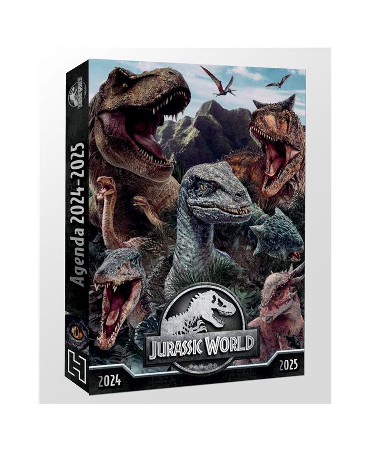 JURASSIC WORLD - AGENDA 2024/2025 - UNIVERSAL STUDIOS - NC