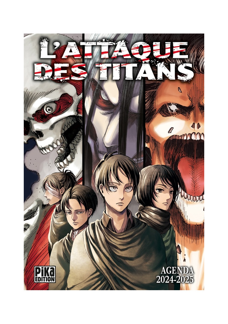 L-ATTAQUE DES TITANS - AGENDA 2024 - 2025 - ISAYAMA HAJIME - NC