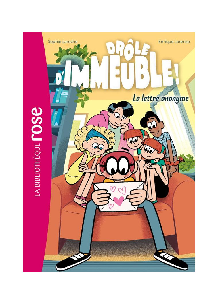 DROLE D-IMMEUBLE - T04 - DROLE D-IMMEUBLE ! 04 - LA LETTRE ANONYME - LIVRE/LORENZO - HACHETTE