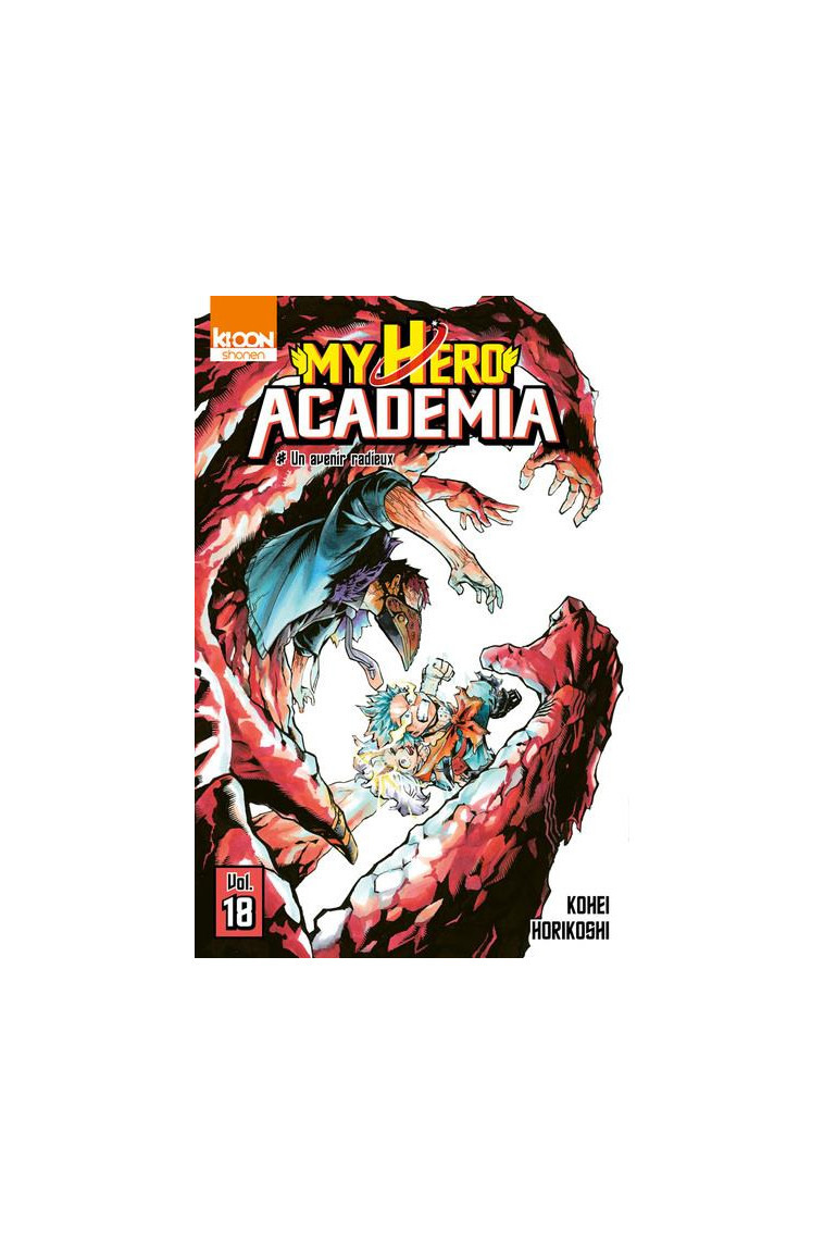 MY HERO ACADEMIA T18 - VOL18 - HORIKOSHI KOHEI - KI-OON