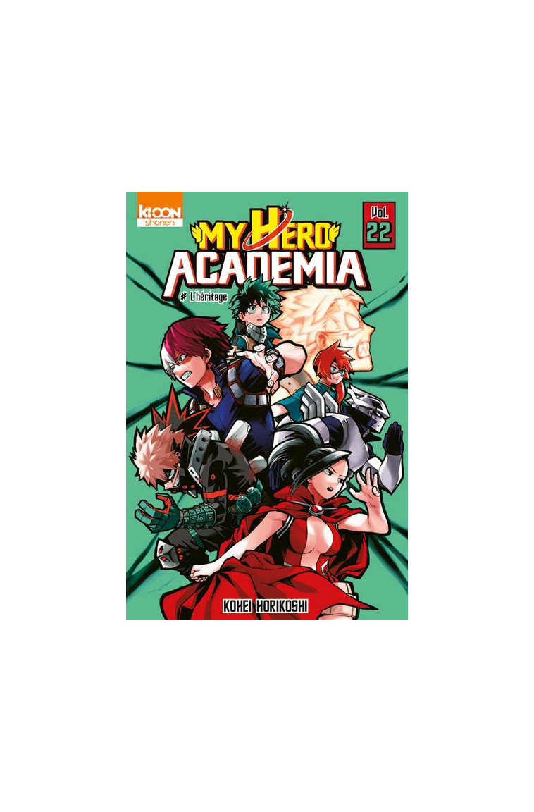 MY HERO ACADEMIA T22 - VOL22 - HORIKOSHI KOHEI - KI-OON