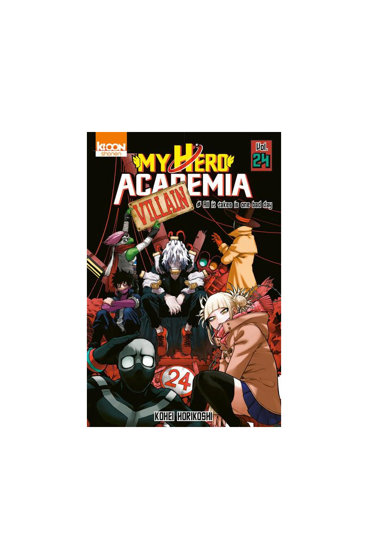 MY HERO ACADEMIA T24 - VOL24 - HORIKOSHI KOHEI - KI-OON