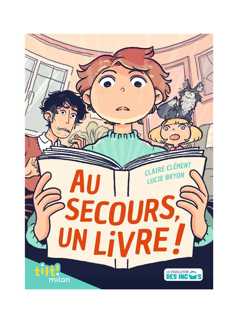 AU SECOURS, UN LIVRE ! - CLEMENT/BRYON - MILAN