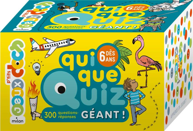 QUIQUEQUIZ GEANT ! - 300 QUESTIONS-REPONSES - PREVOT/ZONK - NC