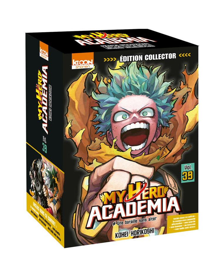 MY HERO ACADEMIA T39 - EDITION COLLECTOR - HORIKOSHI KOHEI - NC