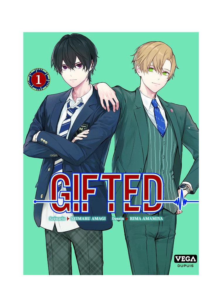 GIFTED - TOME 1 - AMAGI SEIMARU - VEGA MANGA