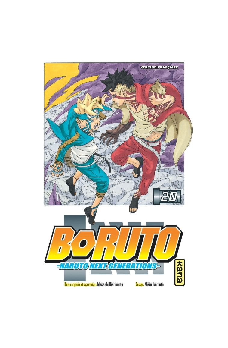 Boruto - Naruto next generations - Tome 20 - Mikio Ikemoto Mikio Ikemoto, Masashi Kishimoto Masashi Kishimoto - KANA