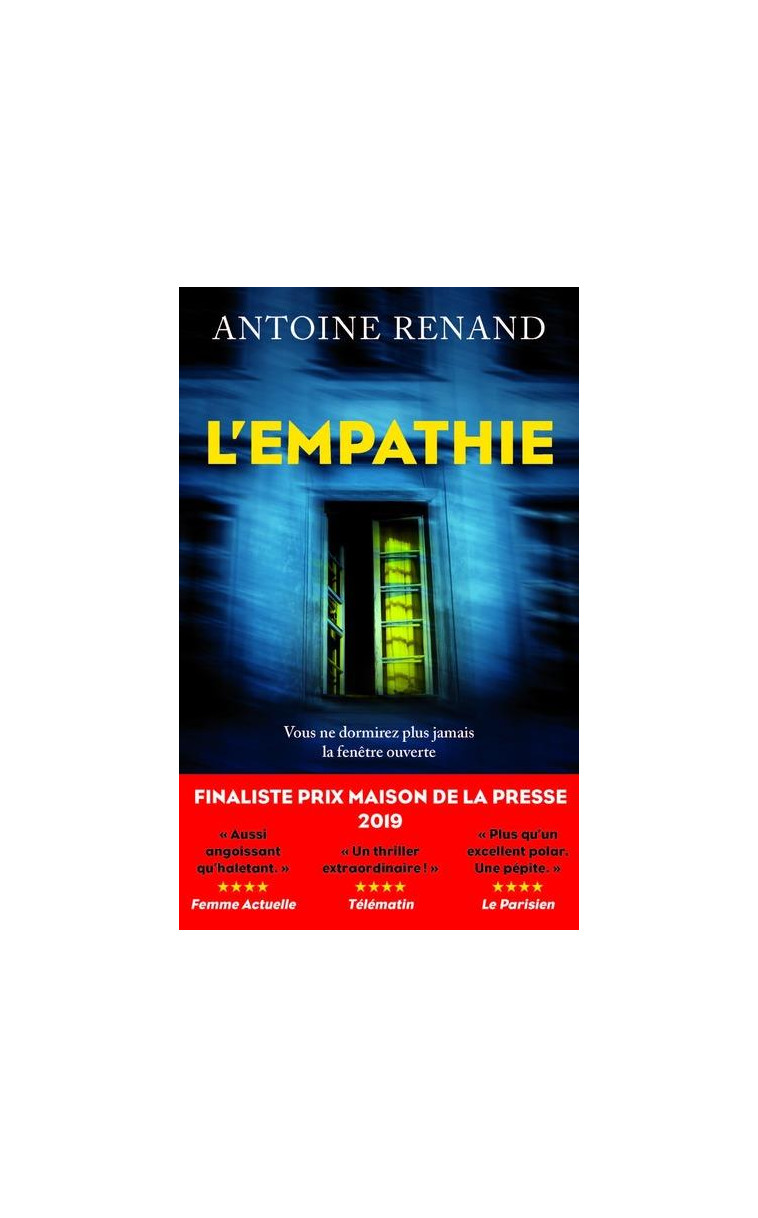 L'EMPATHIE TOME 1 - RENAND, ANTOINE - ROBERT LAFFONT