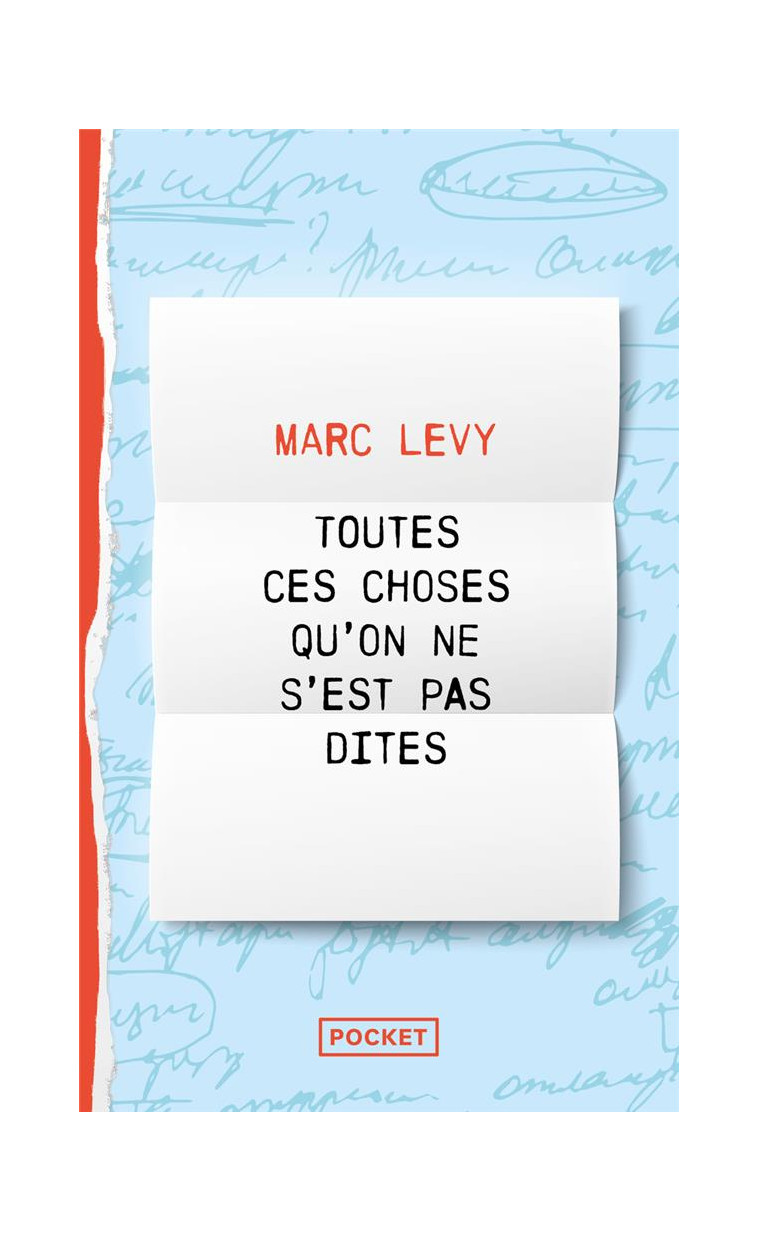 TOUTES CES CHOSES QU-ON NE S-EST PAS DITES - LEVY MARC - POCKET