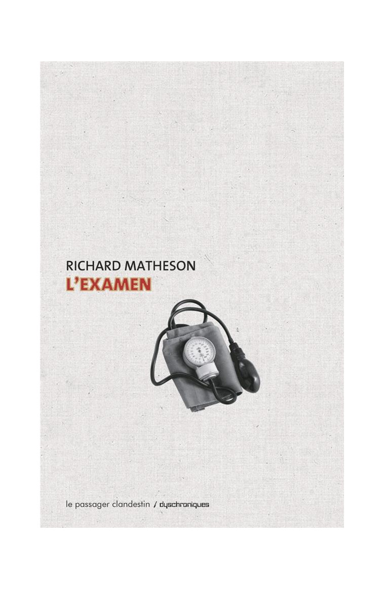 L-EXAMEN - MATHESON RICHARD - CLANDESTIN