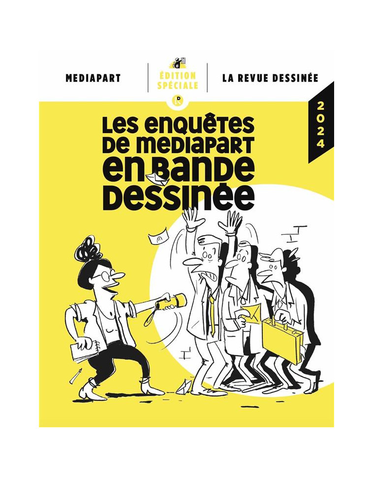 LES ENQUETES DE MEDIAPART EN BD 2024 - COLLECTIF - REVUE DESSINEE