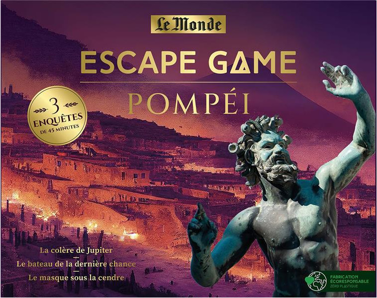 ESCAPE GAME - POMPEI - COLLECTIF - FEMME ACTUELLE