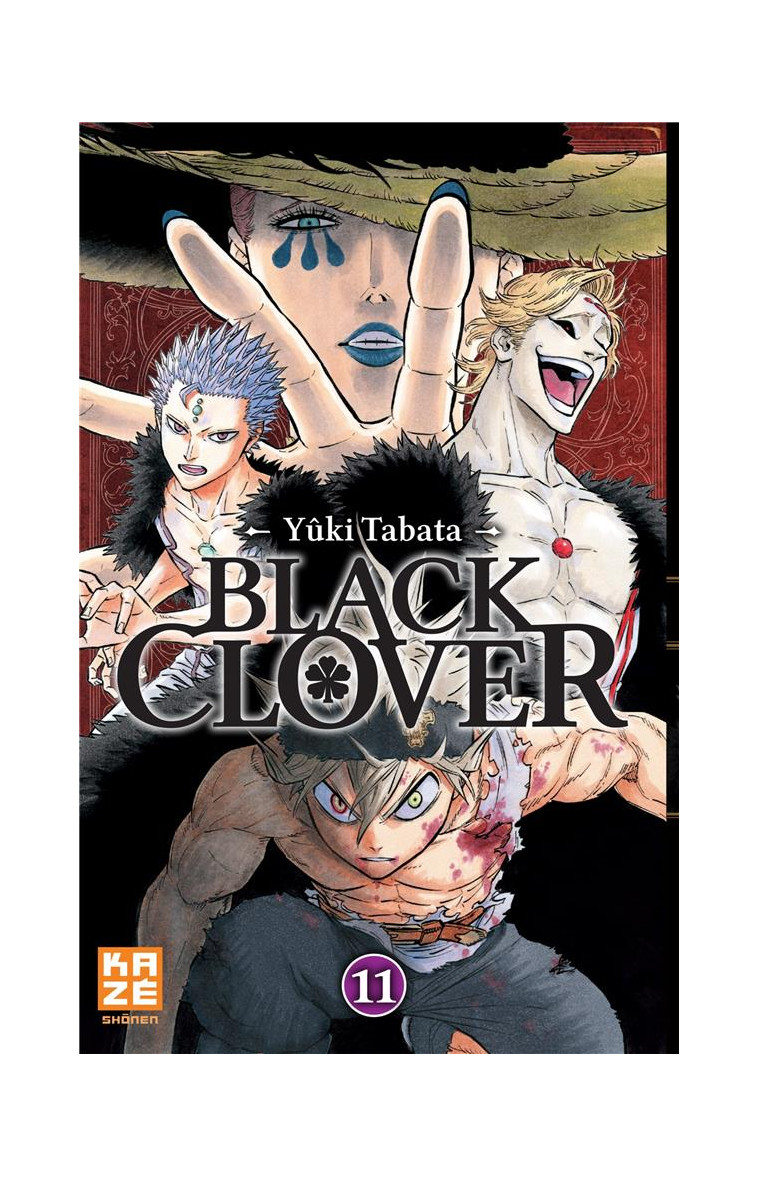 BLACK CLOVER T11 - TABATA YUKI - KAZE