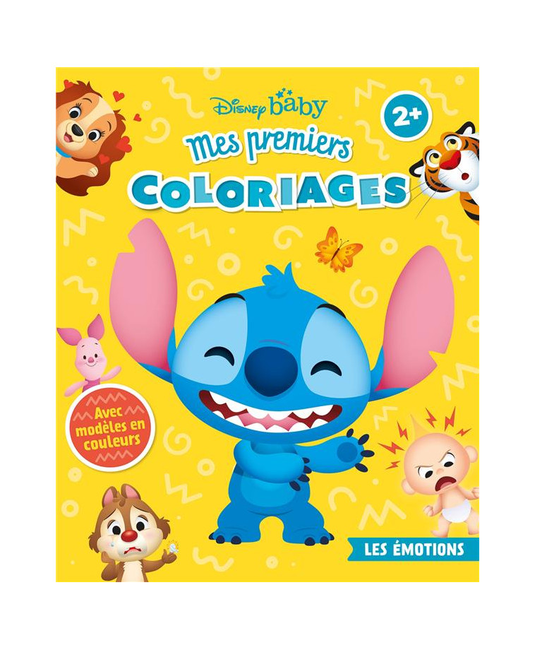 DISNEY BABY - MES PREMIERS COLORIAGES - LES EMOTIONS - XXX - HACHETTE