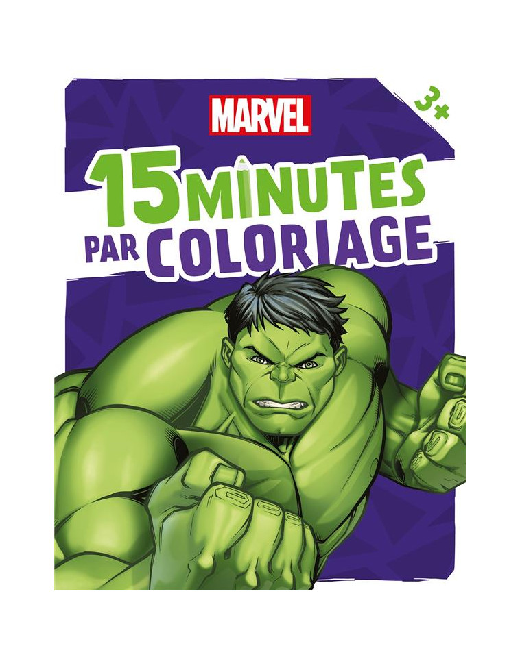 MARVEL - 15 MINUTES PAR COLORIAGE (DES 3 ANS) - XXX - HACHETTE