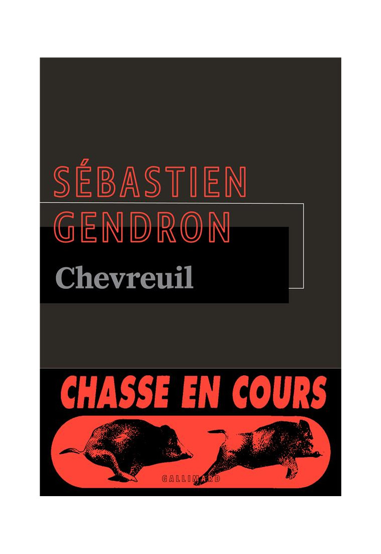 CHEVREUIL - GENDRON SEBASTIEN - GALLIMARD