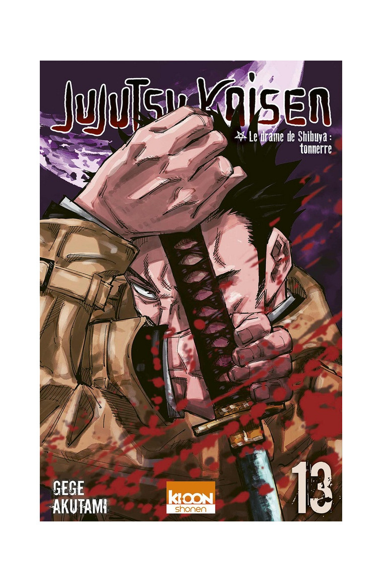 JUJUTSU KAISEN T13 - AKUTAMI GEGE - KI-OON