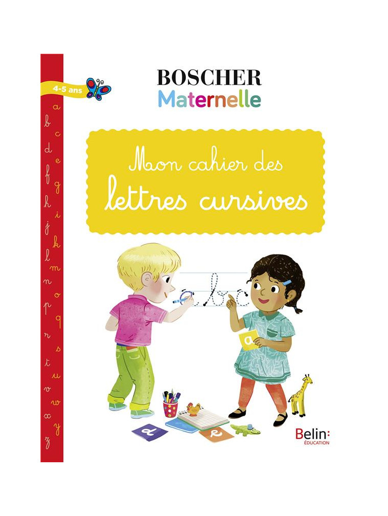 MON CAHIER DES LETTRES CURSIVES - COLLECTIF - BELIN